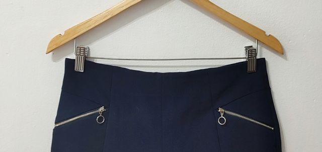 Short azul marino Bershka mujer Talla 40