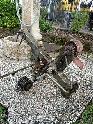 Verricello manuale a nastro/cavo