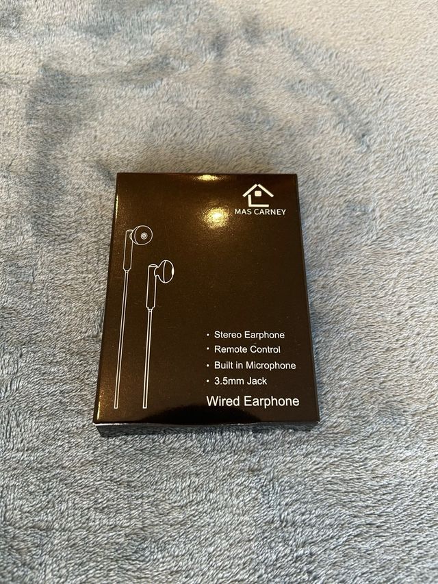 Auscultadores Mas Carney - com cabo