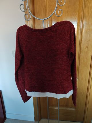 Jersey Bershka Rojo - Talla M