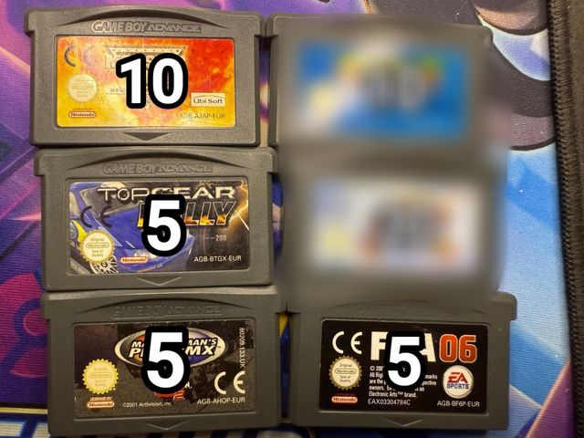 4 Juegos Game Boy Advance