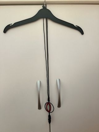 Collar - colgante con dije de pluma