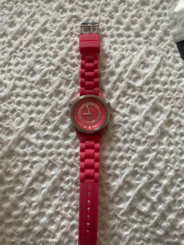 Reloj Tous rosa | Pulsera silicona