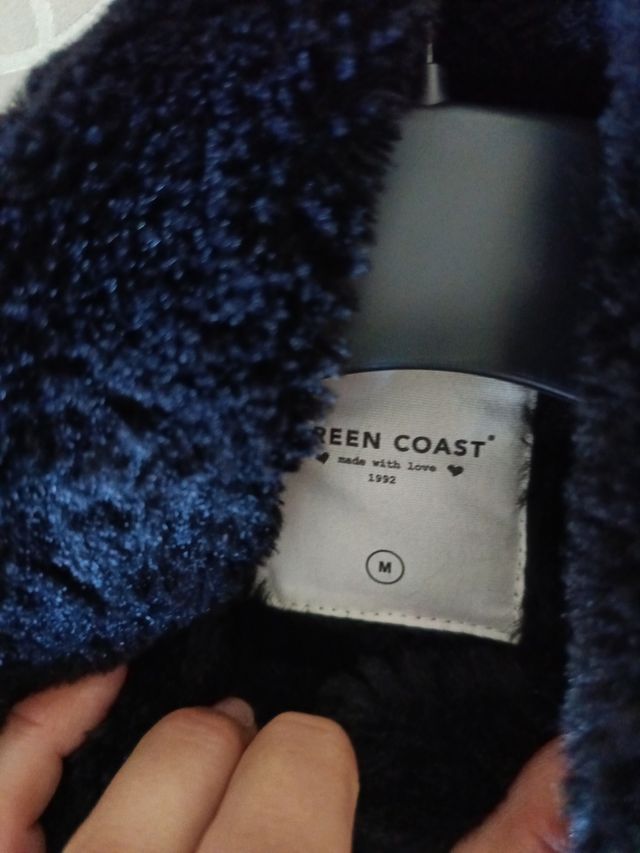 Cazadora Green Coast negra - Talla M