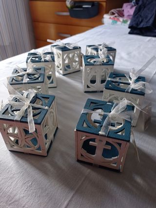 Bomboniere, porta confetti, portacandeline marine 