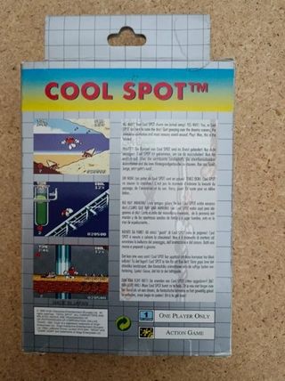 Cool Spot Game Gear ¡ESTADO GENIAL! ¡COMPLETO!