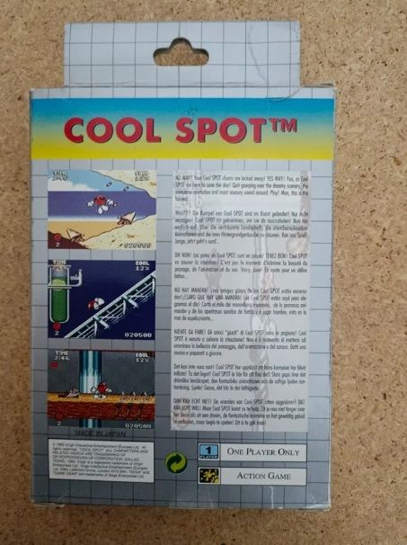Attrezzatura da gioco Cool Spot IN OTTIME CONDIZIONI! COMPLETO!