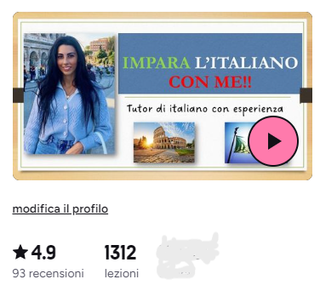 CLASES ONLINE DE ITALIANO CON NATIVA
