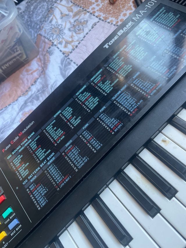 Casio ToneBank MA-101 - Piano Infantil