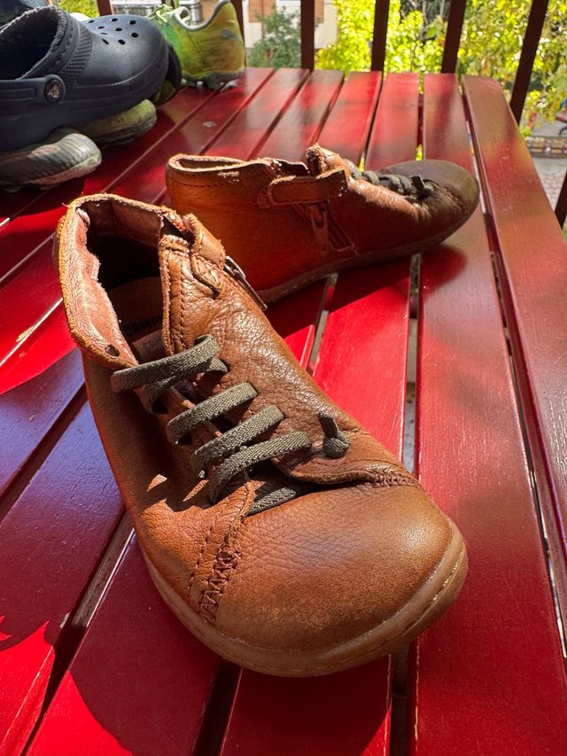 Botas Camper niño piel marrón talla 30