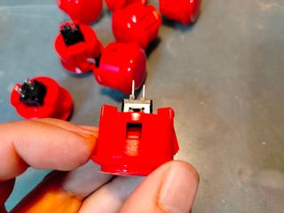 8 botones arcade japonés Sanwa OBSF-30