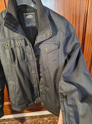Chaquetón Vans negro talla S