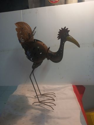 Pavo Metálico Decorativo