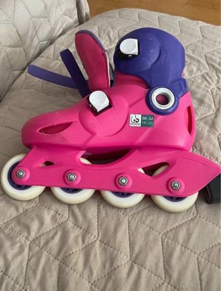 Patines Oxelo niña rosa-morado