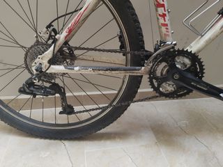 Bicicleta montaña + sillita niño