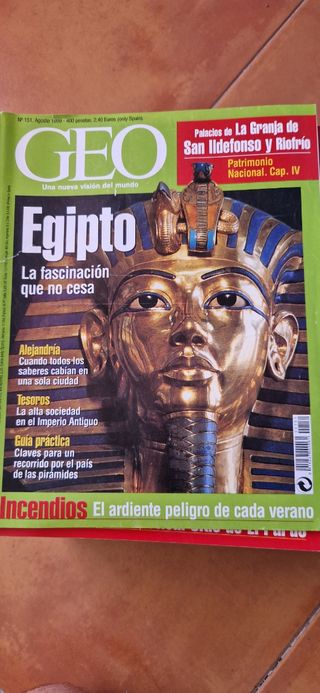 Revista GEO: Egipto - Agosto 1999