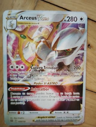 Carta Pokemon Arceus V-ASTRO