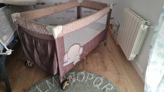 Cuna viaje Jane - Circus Days+ colchón