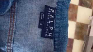 Gilet jeans Ralph Lauren blu
