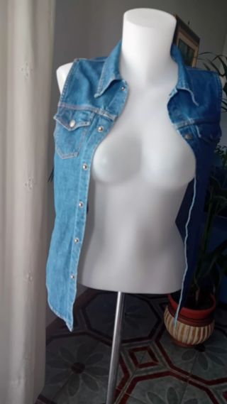 Gilet jeans Ralph Lauren blu