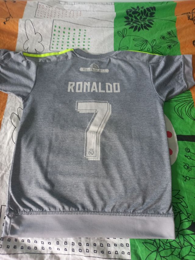 Camiseta Real Madrid Gris - Talla xs