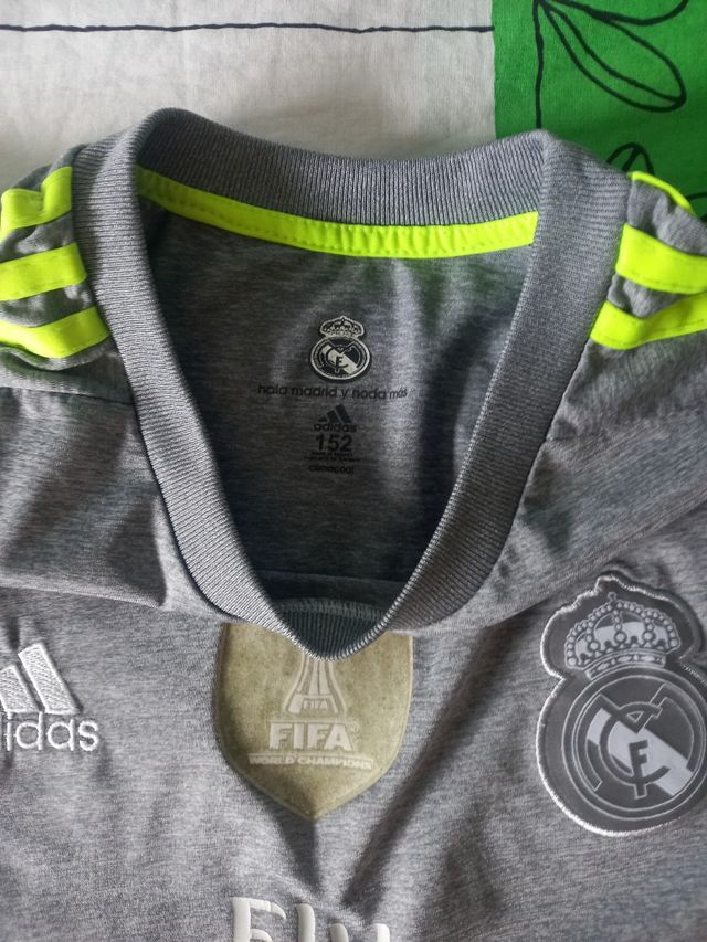 Camiseta Real Madrid Gris - Talla xs