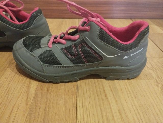 Zapatillas niña Quechua grises