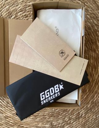 Golden Goose Zapatillas- Blancas Doradas