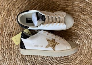 Golden Goose Zapatillas- Blancas Doradas