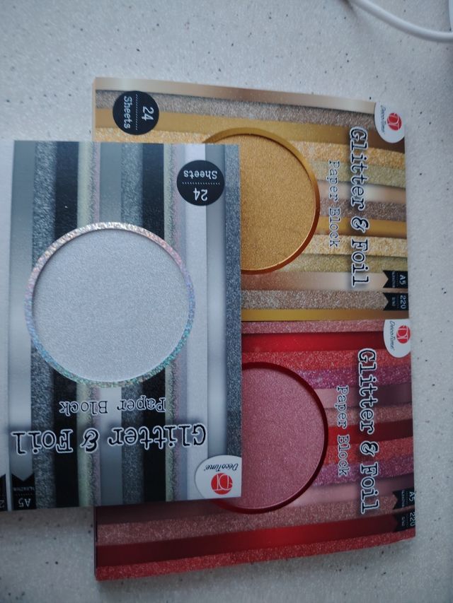 Super Oferta solo hoy! 3 Blocs Papel cartulina Gli