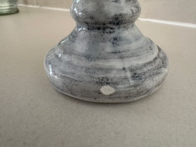 Jarrón cerámica vidriada vintage