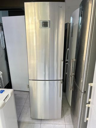 Nevera LG acero inoxidable