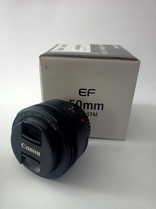 Objetivo Canon EF 50mm 1.8