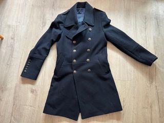Abrigo negro Zara - Hombre