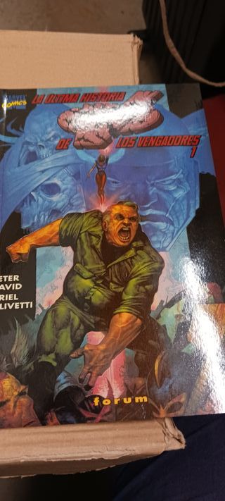 La última historia de los Vengadores