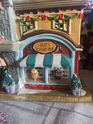 Pueblo navideño: Casa pastelería