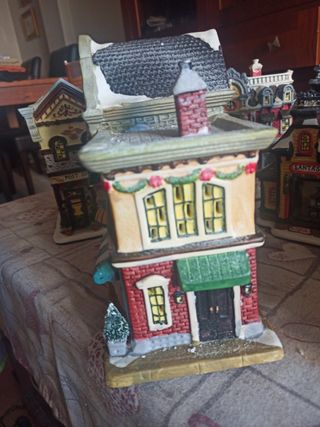 Pueblo navideño: Casa pastelería
