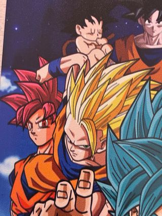  Dragon Ball Z 27° Anniversario poster alluminio 5