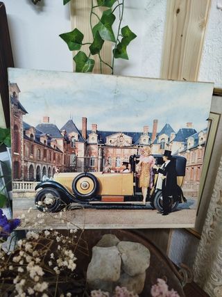 Lámina vintage Renault