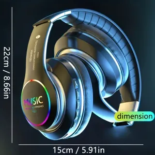 Auriculares inalámbricos LED