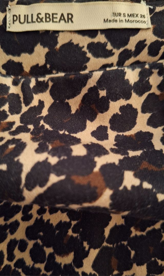 Minifalda leopardo - Talla única