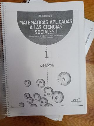 Matemáticas aplicadas a las CCSS I