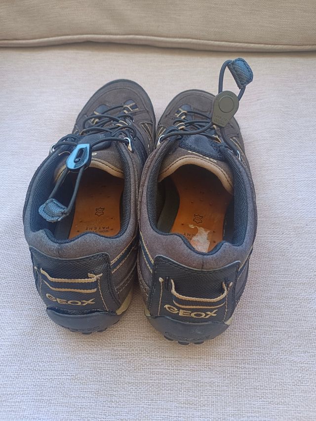 Zapatillas GEOX trekking marrón n°44 usadas 2 vece