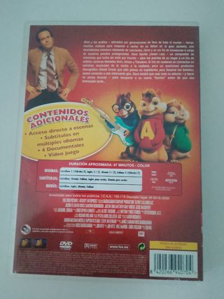 DVD Alvin y las Ardillas
