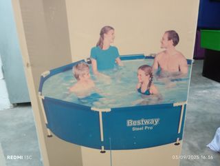 Piscina Bestway Steel Pro 2.44m