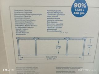 Piscina Bestway Steel Pro 2.44m