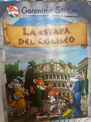 Lote Geronimo Stilton – 15 libros (tapa dura y tap