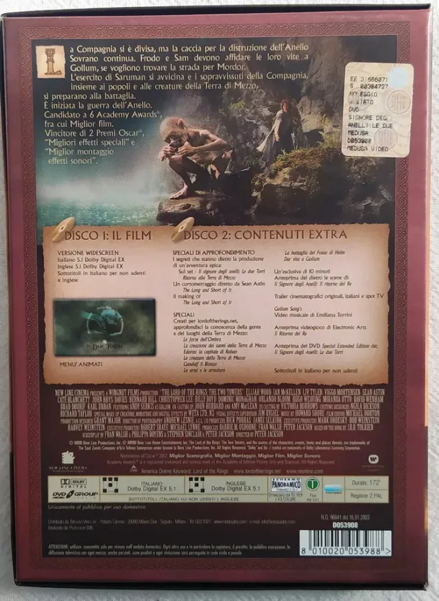 Il Signore degli Anelli - DVD