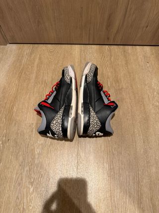 Zapatillas Nike Air Jordan 3 negras/rojas 