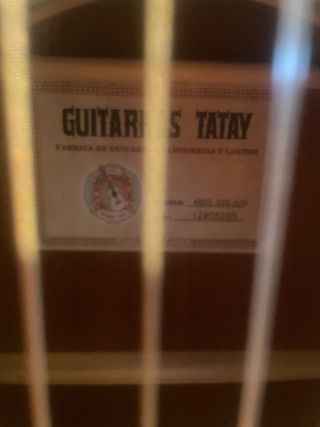Guitarra clásica Tatay. Cadete